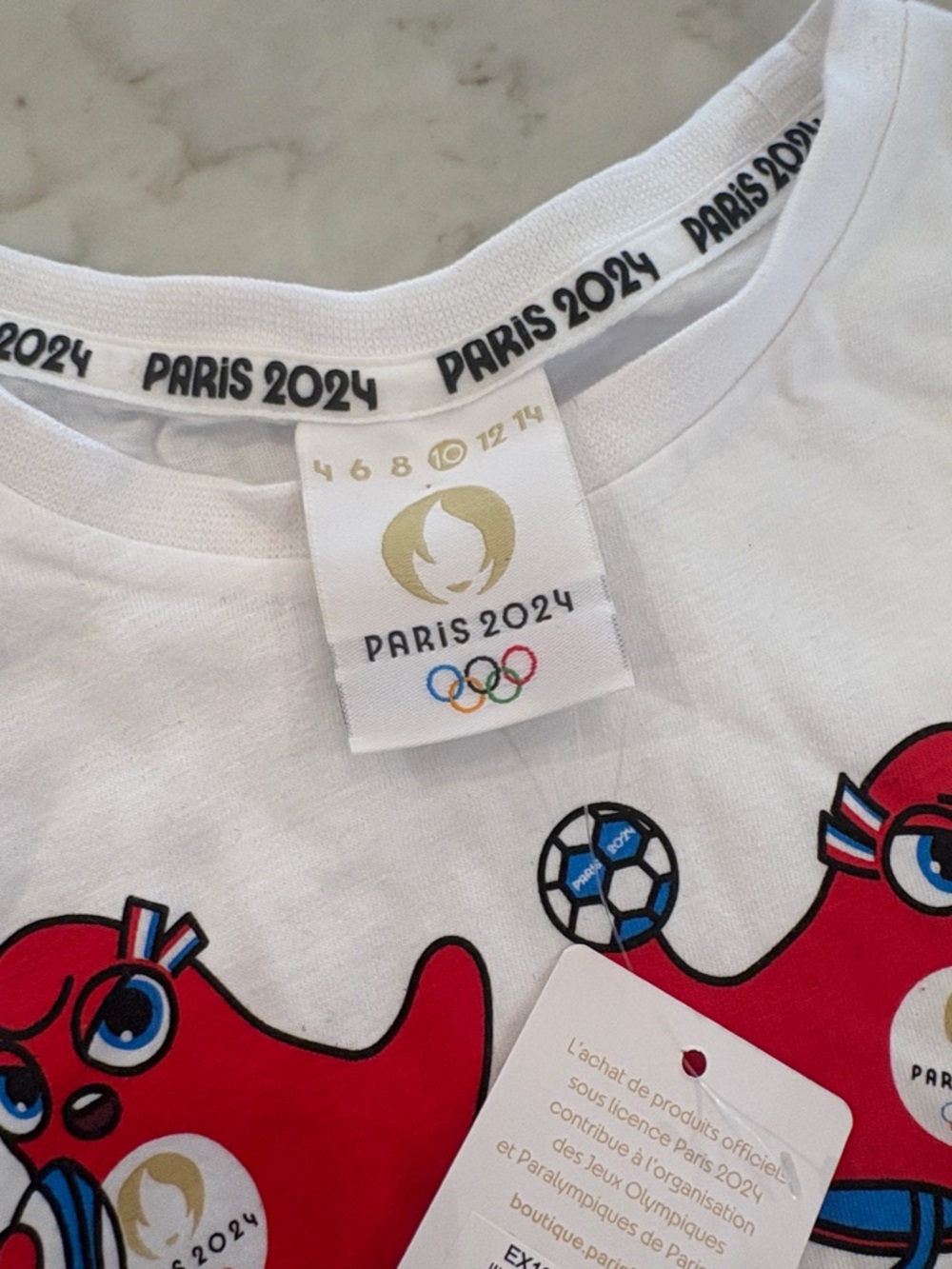 Paris 2024 Olympic tshirt - Picture 3 of 5